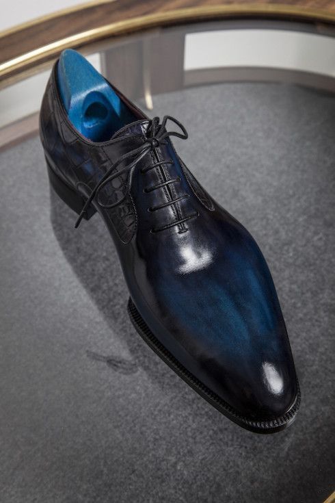 Wesley Deep Blue Oxford