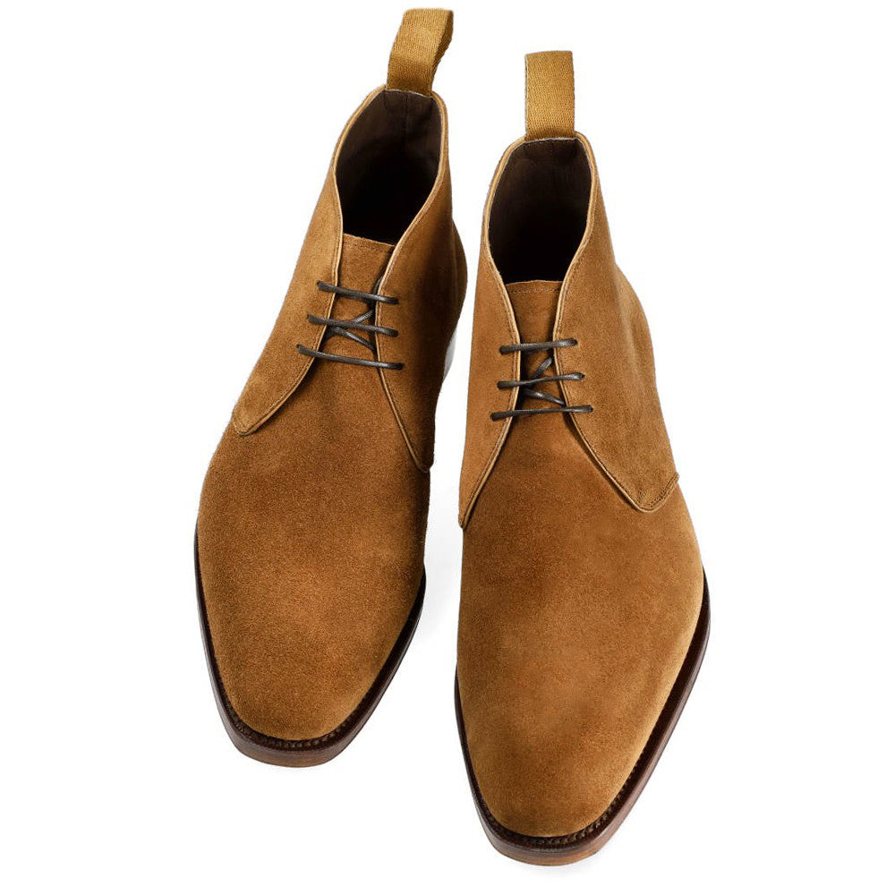 Eric Tan Camel Suede Chukka Boot