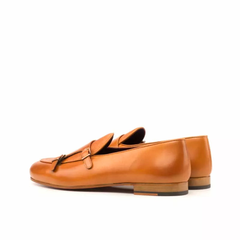 Sam Light Tan Monk Loafer