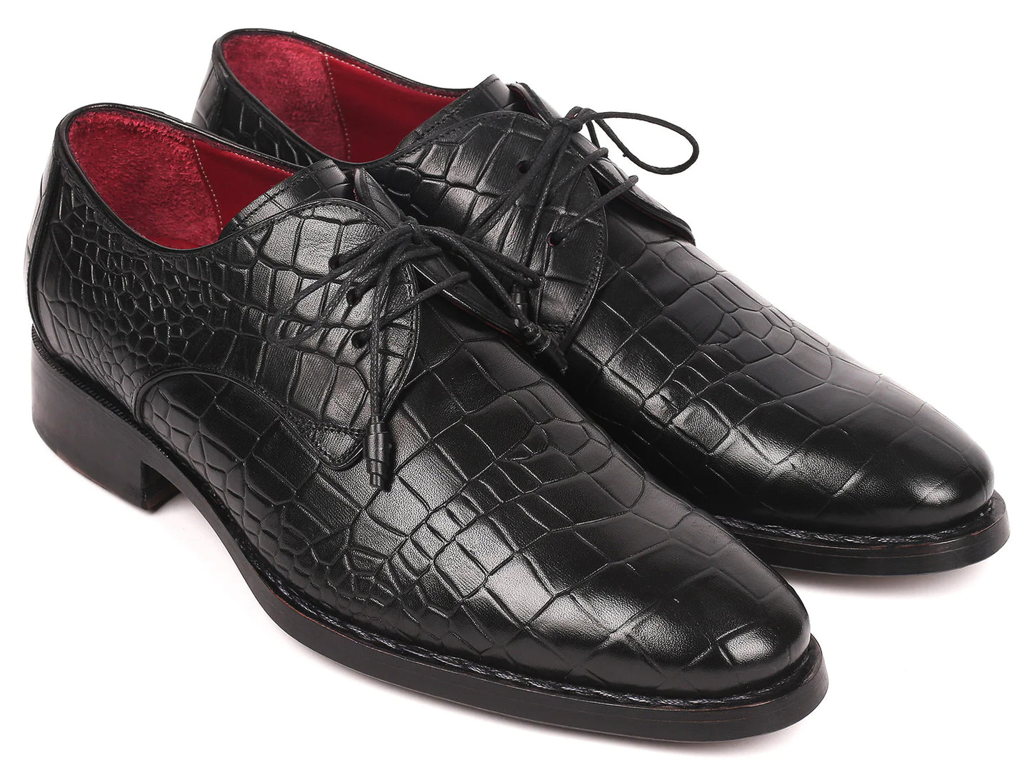 Arthur Black Croco Print Derby