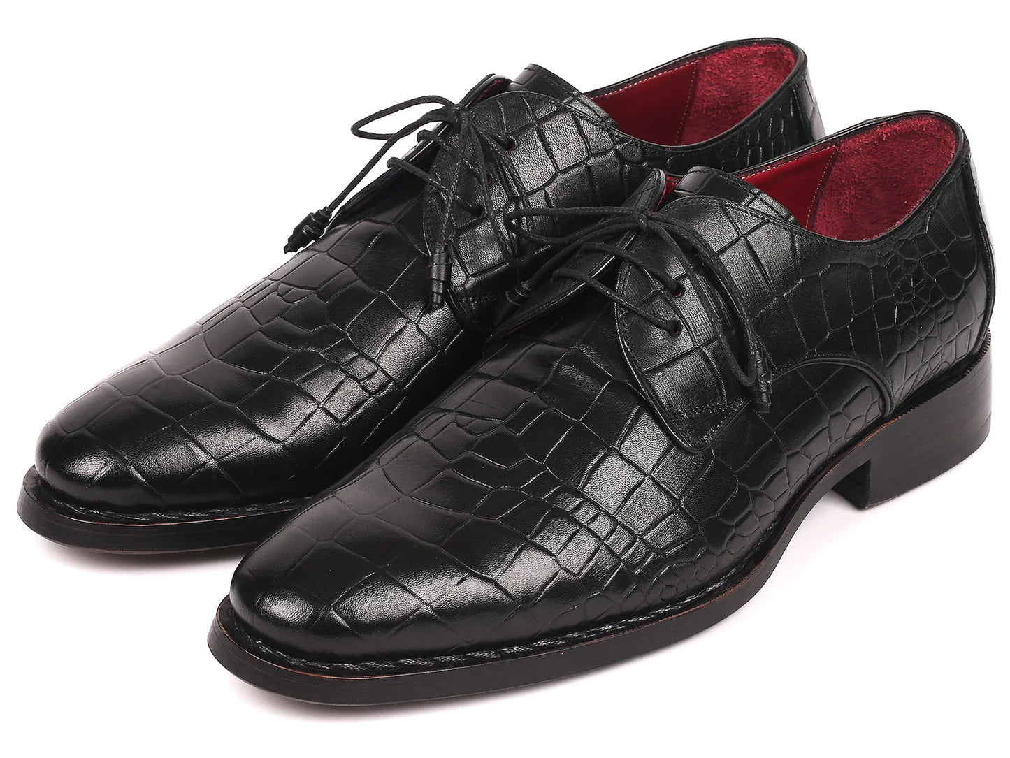 Arthur Black Croco Print Derby