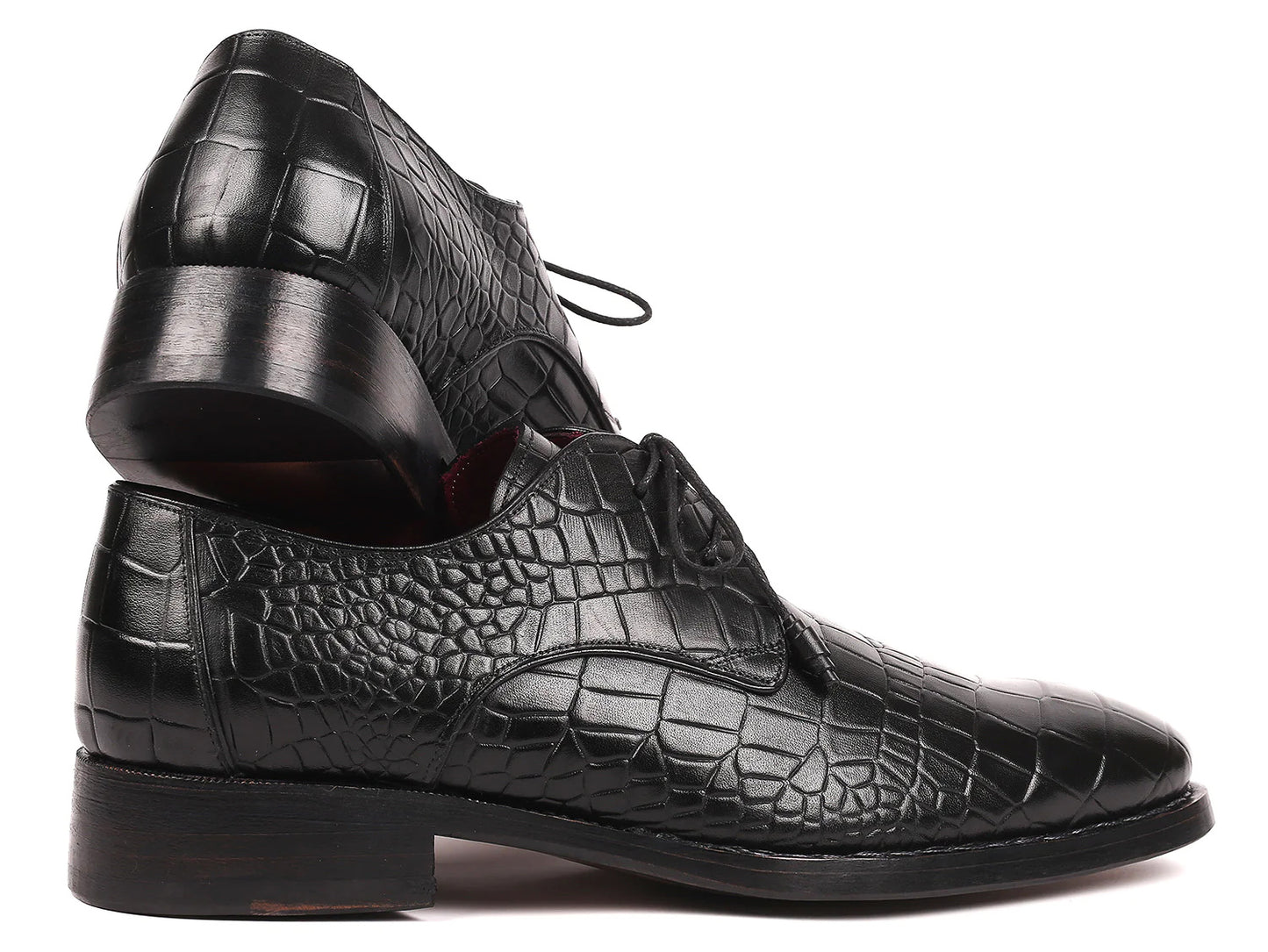 Arthur Black Croco Print Derby