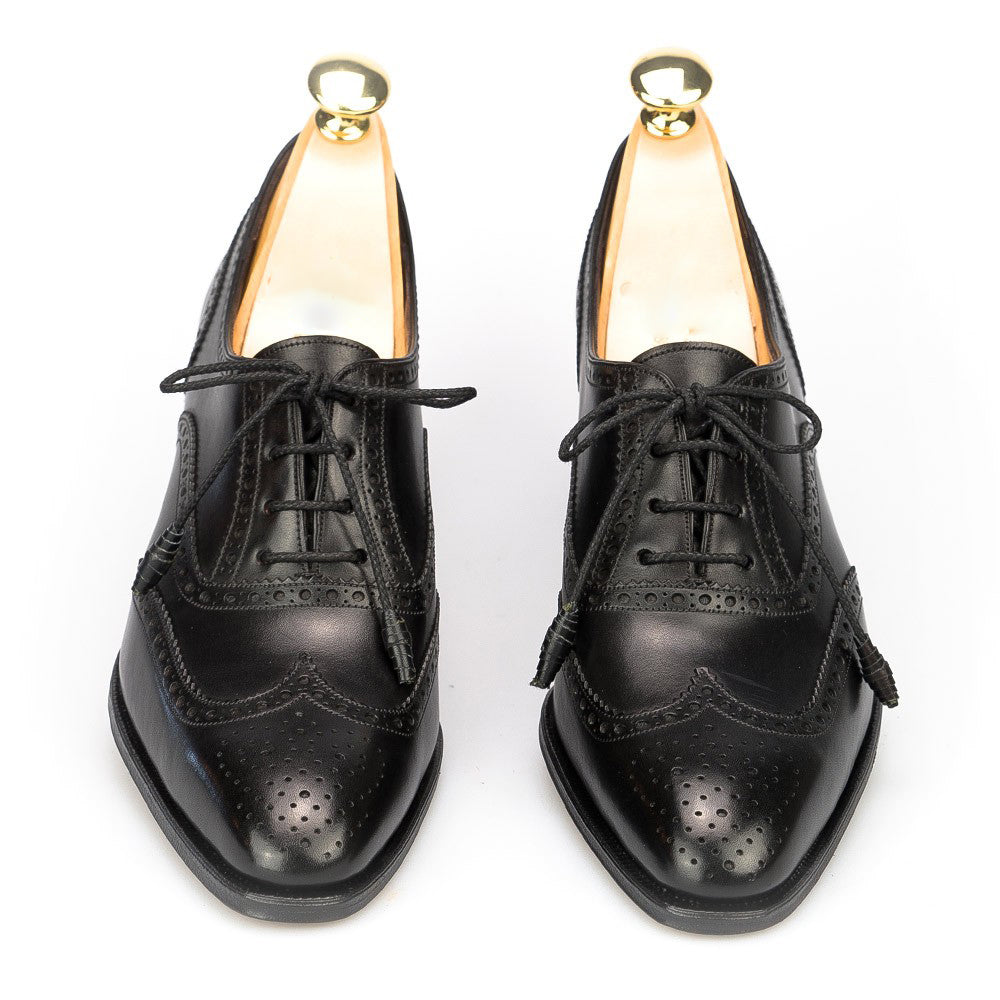 Alexandra Black Oxford Heel for Women