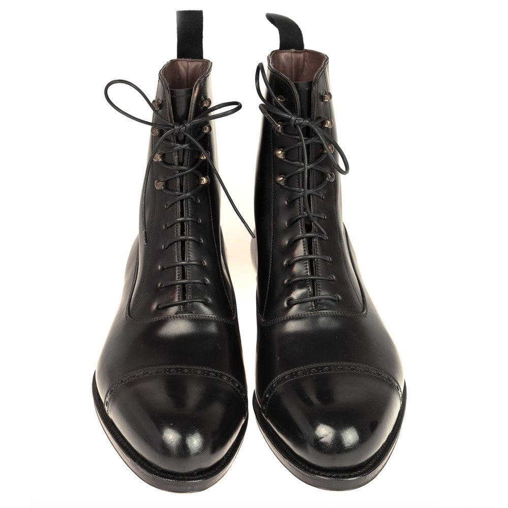 Cavan Black Lace Up Boot