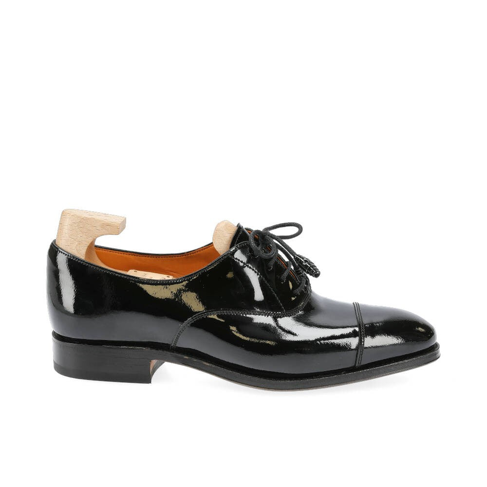 Edie Black Patent Leather Oxford for Women