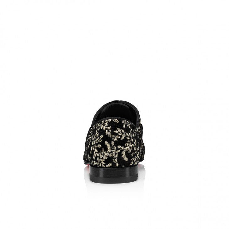 Marvin Gold Embroidery Lace-up