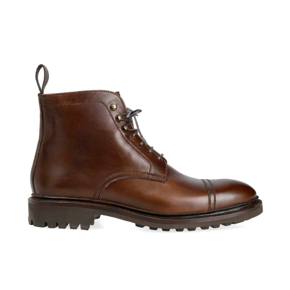 Arthur Tan Brown Military Boot
