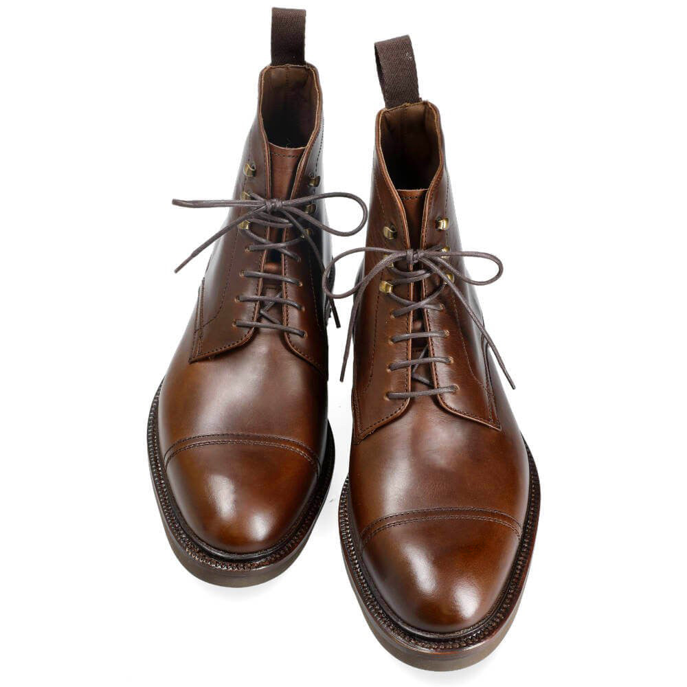 Arthur Tan Brown Military Boot