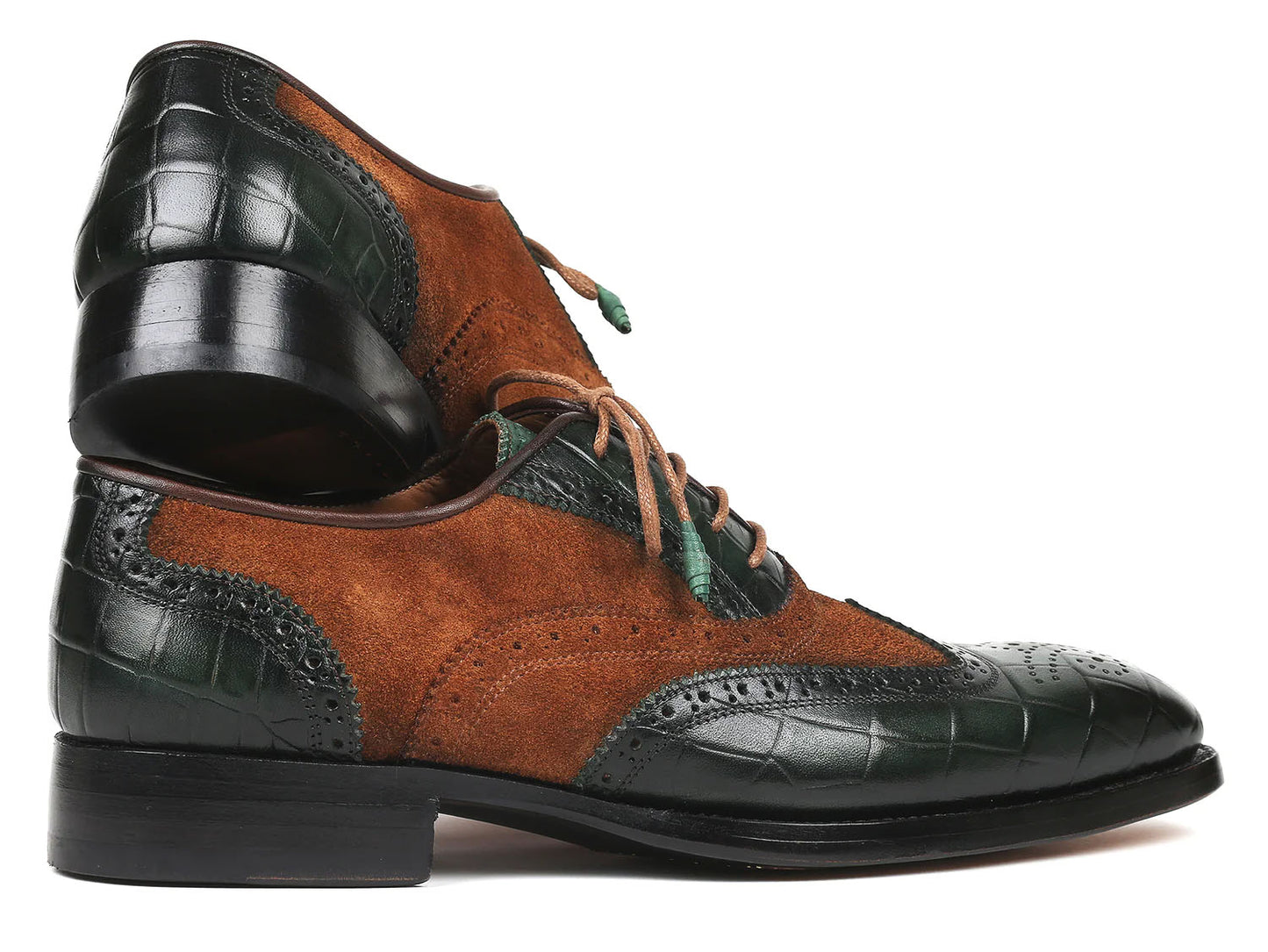 Brooke Croco Print Wingtip