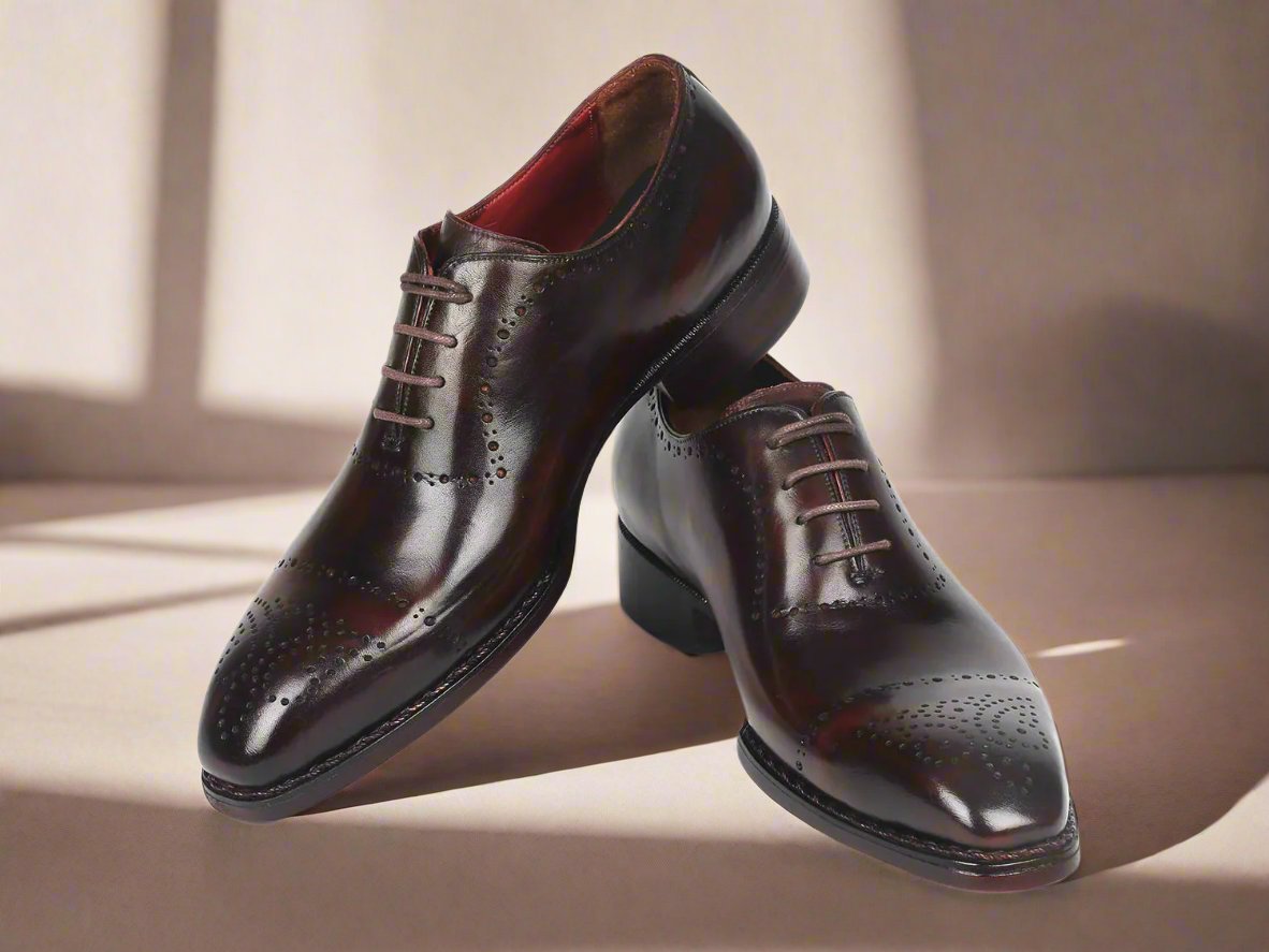 Ethan Dark Brown Patina Wholecut - Main Image