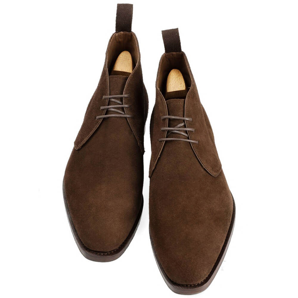 Eric Dark Brown Suede Chukka Boot