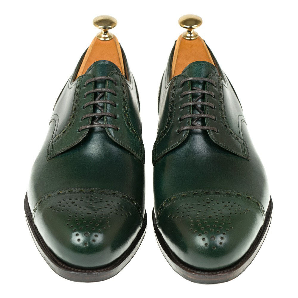 Grant Emerald Green Toecap Derby