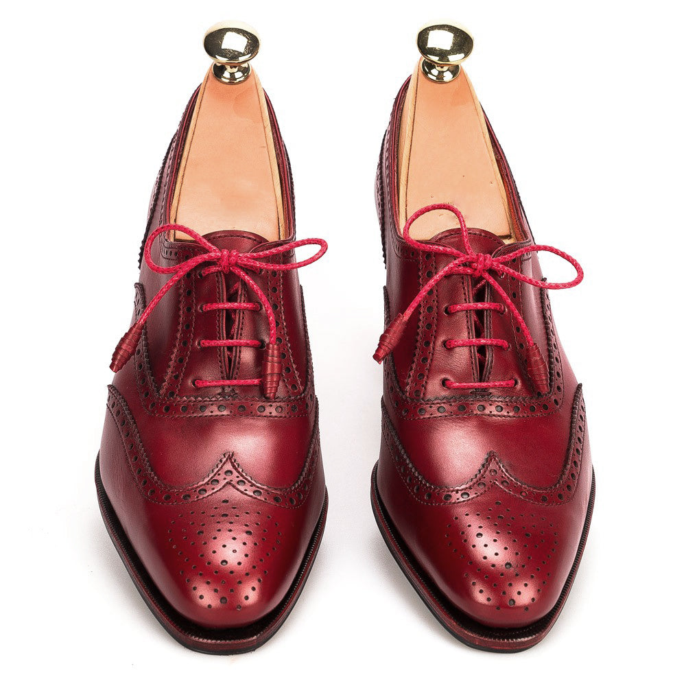 Alexandra Cherry Red Oxford Heel for Women