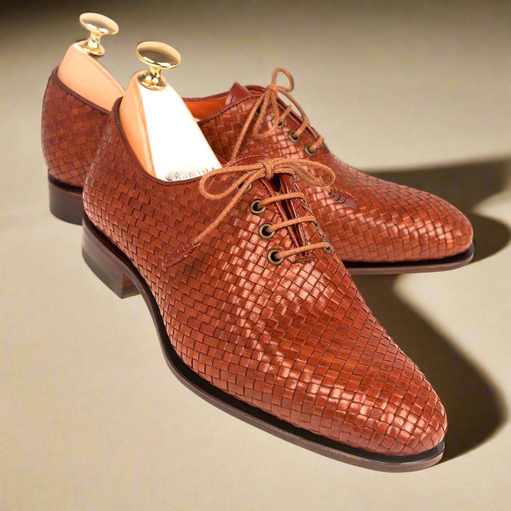 Lynn Tan Braided Leather Wholecut for Women
