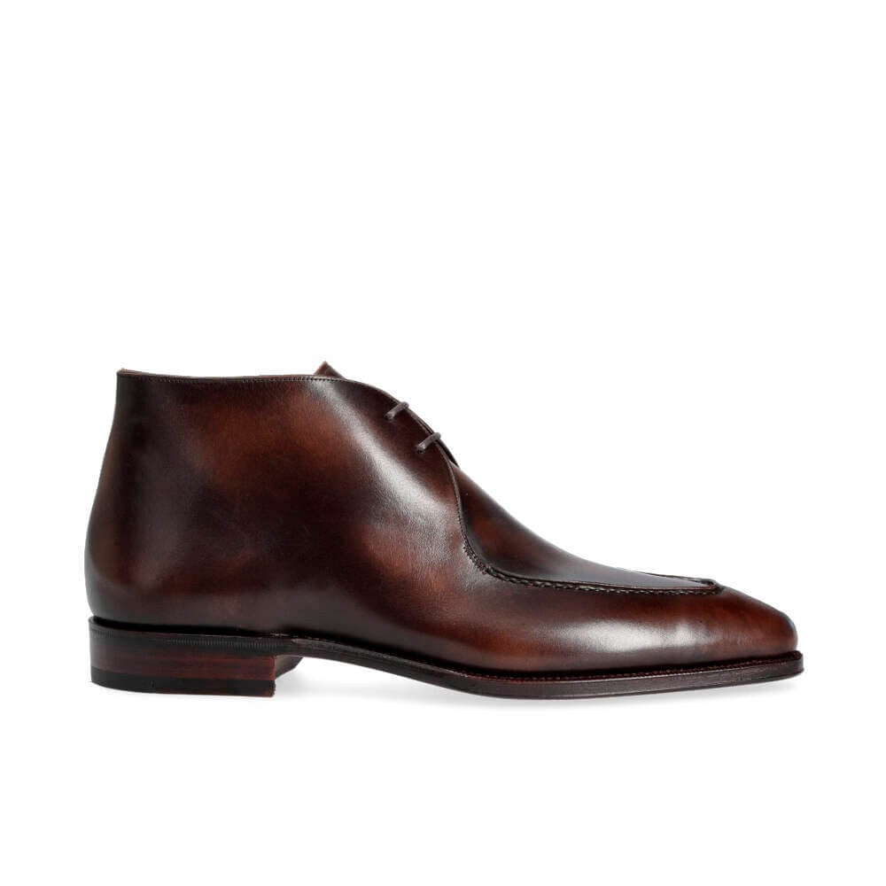 Jonathan Tan Brown Patina Derby Boot