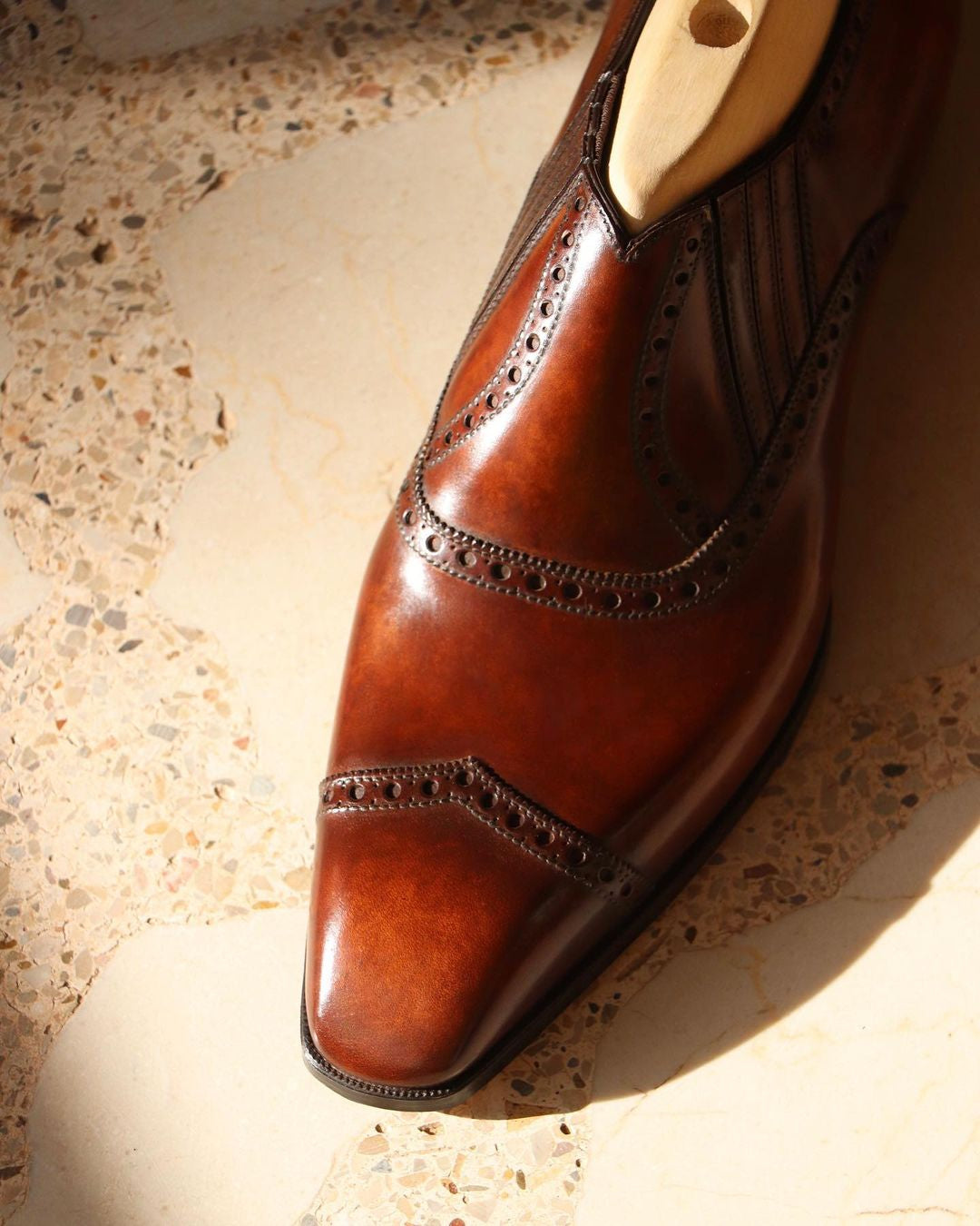 Brooke Antique Tan Loafer