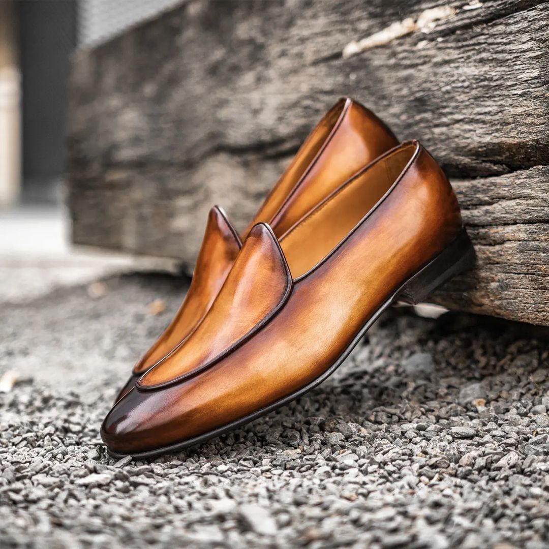 James Tan Patina Loafer
