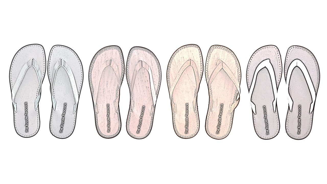 Customized Combo of 4 Chappals & Sandals