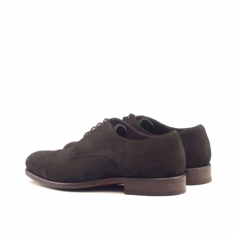 Baron Dark Brown Suede Derby