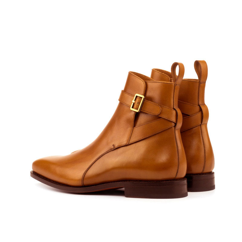 Ethan Tan Leather Jodhpur Boot