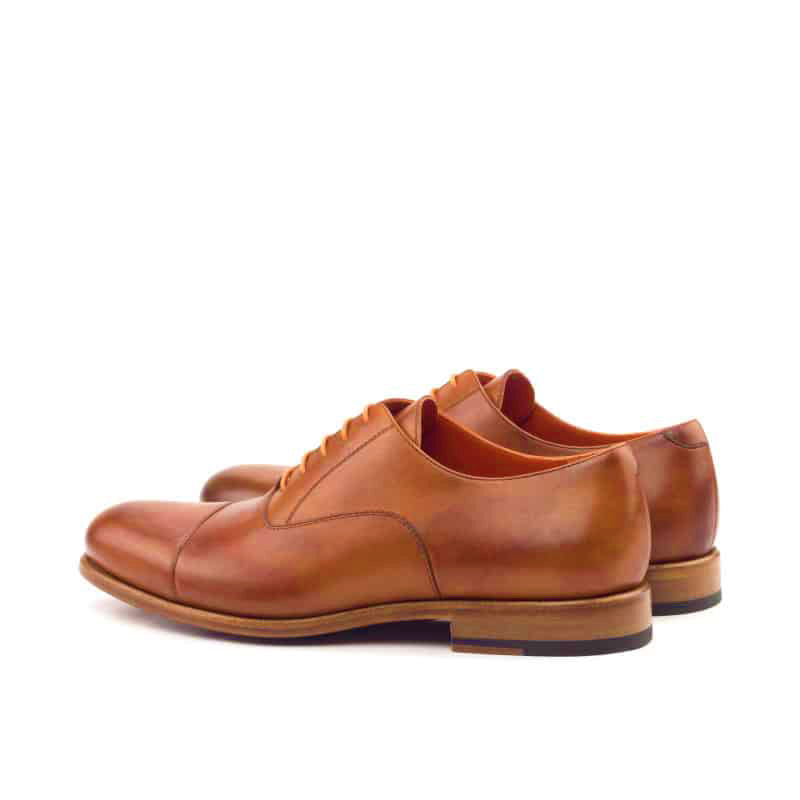 Felix Tan Burnished Toe Cap Oxford