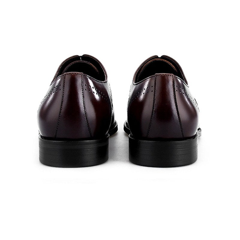 Oliver Burgundy Brown Oxford