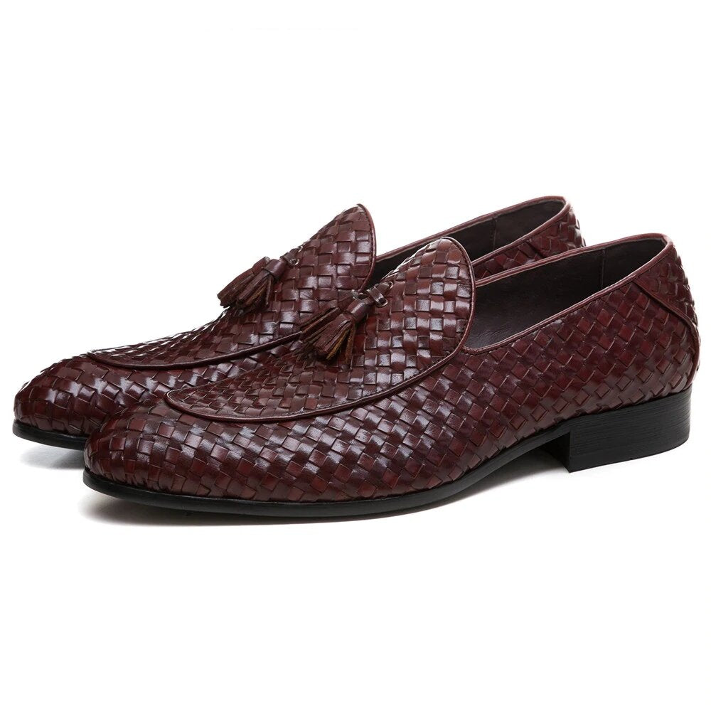 Oliver Brown Braided Tassel Loafer