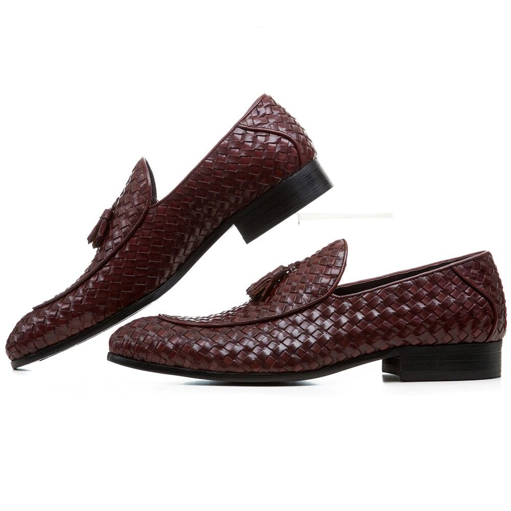Oliver Brown Braided Tassel Loafer