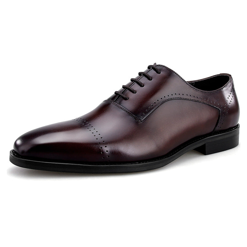Oliver Burgundy Brown Oxford