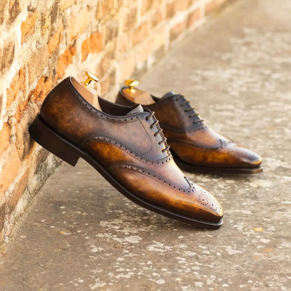 Mens sales wingtip oxfords