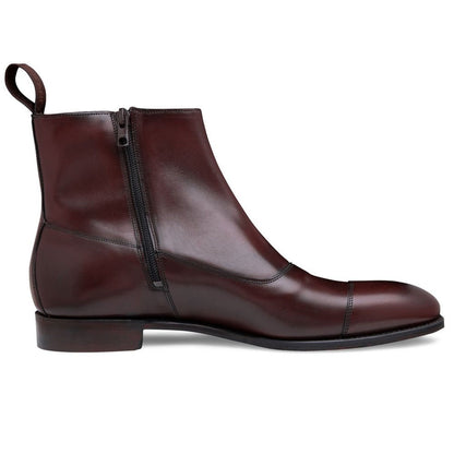 Gary Burgundy Lace Up Boot