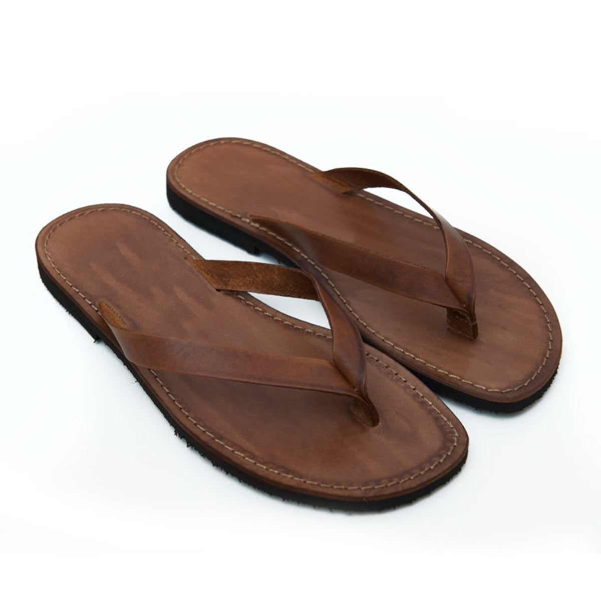 Tan Leather Chappal