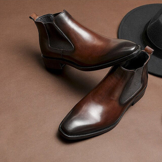 Cario Dark Brown Classic Patina Chelsea