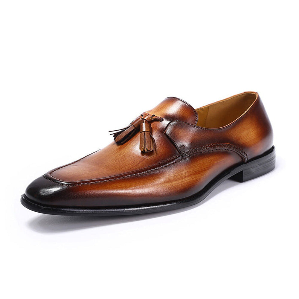 Ryan Tan Tassel Loafer - Romèro Ferrera