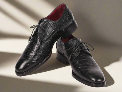 Arthur Black Croco Print Derby