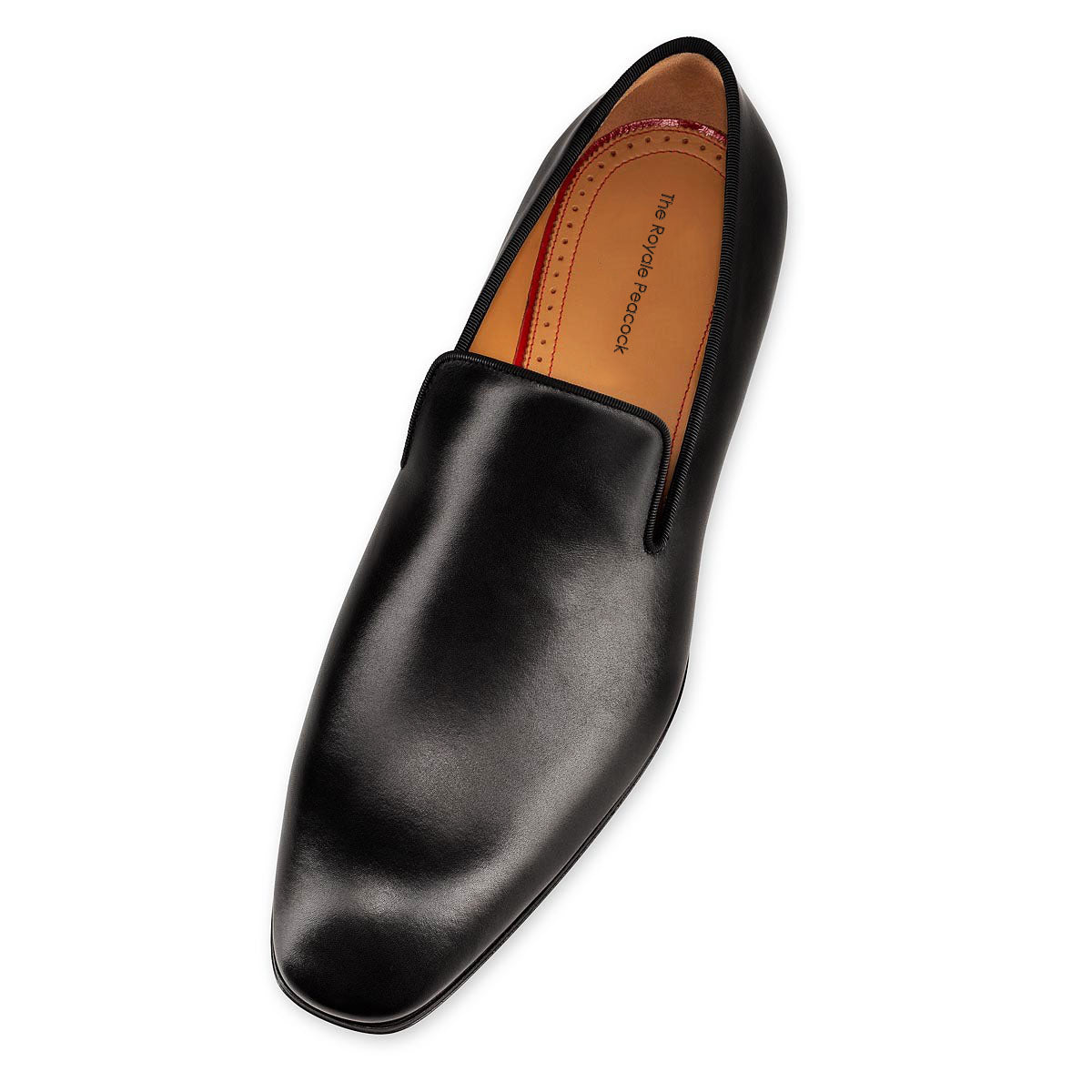 Matthews Black Leather Slip-on