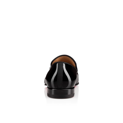 Gavin Black Patent Tassel Loafer