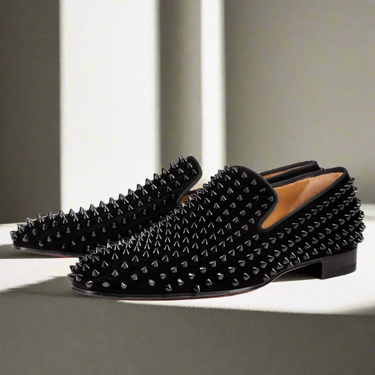 Remington Black Spiked Slip-on