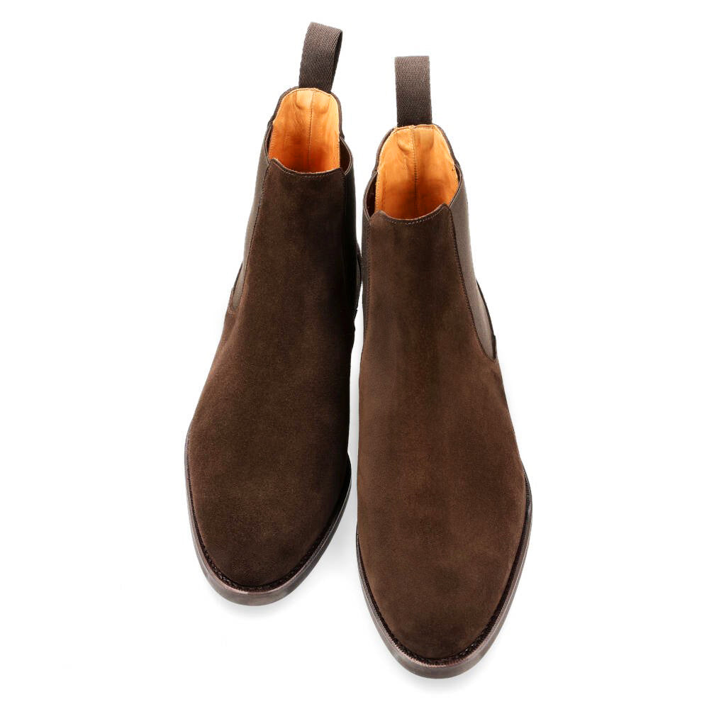 David Brown Suede Chelsea Boot