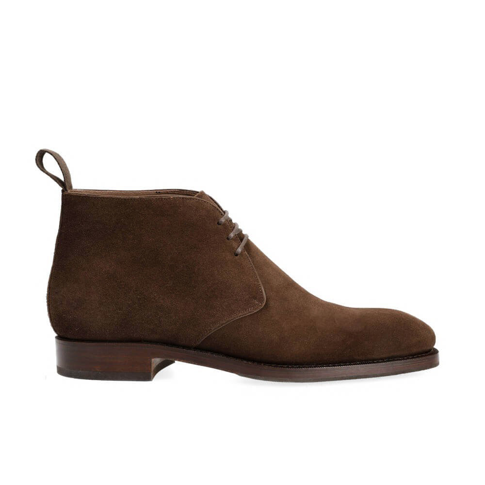 Eric Dark Brown Suede Chukka Boot