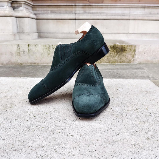 Emerald Green Slip-on Loafer