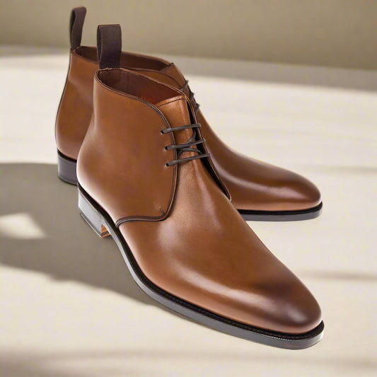 Eric Tan Brown Chukka Boot