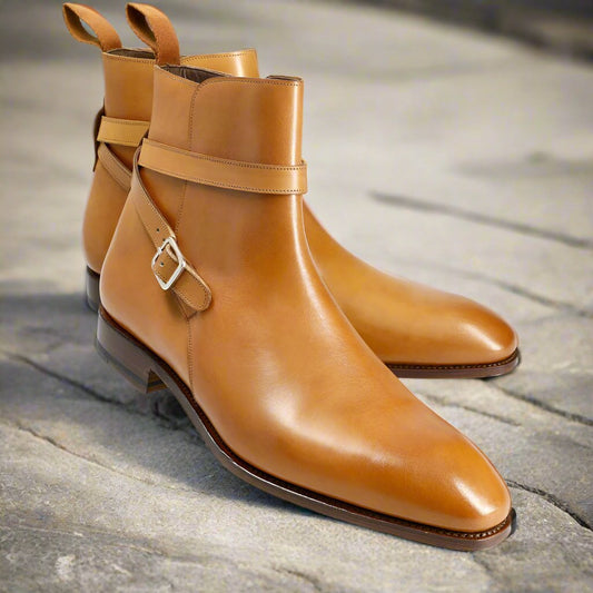 Riley Tan Jodhpur Boot