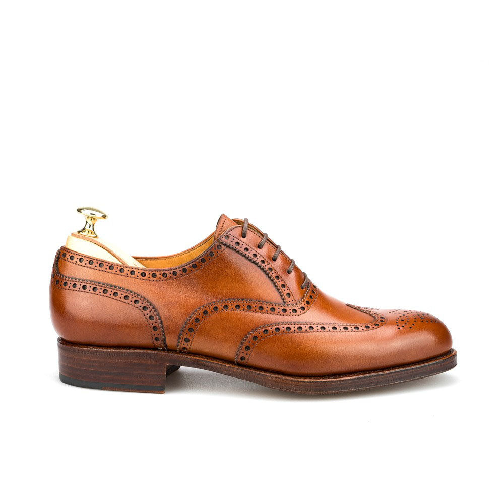Arthur Tan Burnished Wingtip Oxford