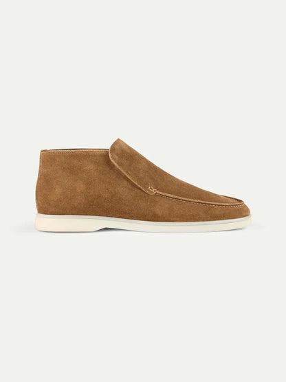 Noel Tan Suede Long Loafer