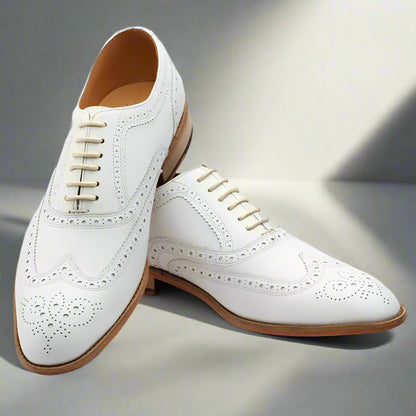 Sparkling White Brogue - Main Image
