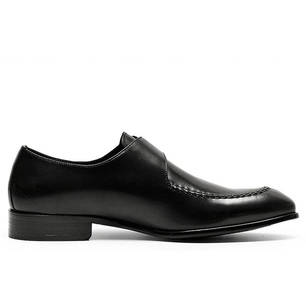 Alan Black Single Monk Strap - Romèro Ferrera