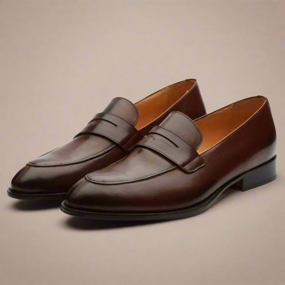 Handcrafted Leather Loafer Shoes for Men – Buy Formal Loafer Shoes ...