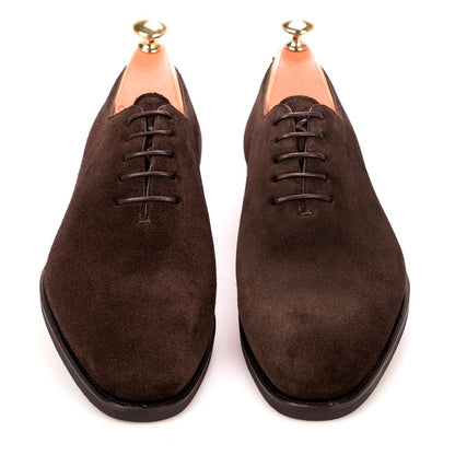 Alexander Dark Brown Suede Wholecut
