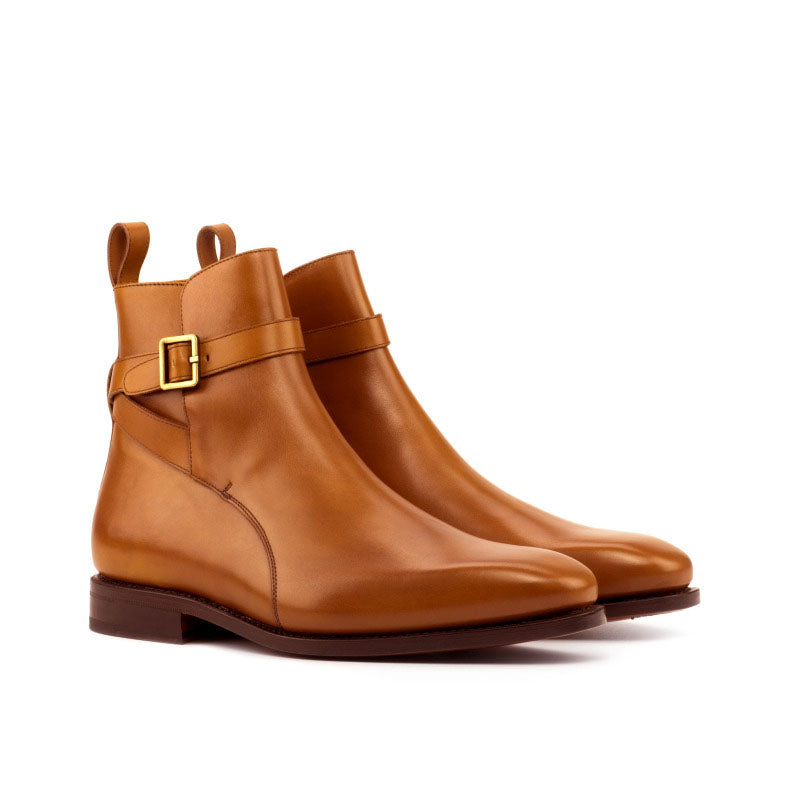 Ethan Tan Leather Jodhpur Boot